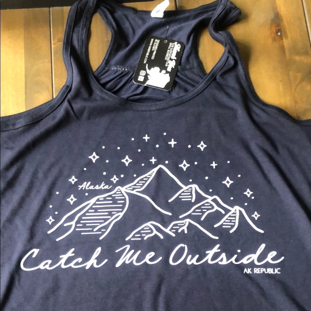 AK Republic Navy Tank Top medium